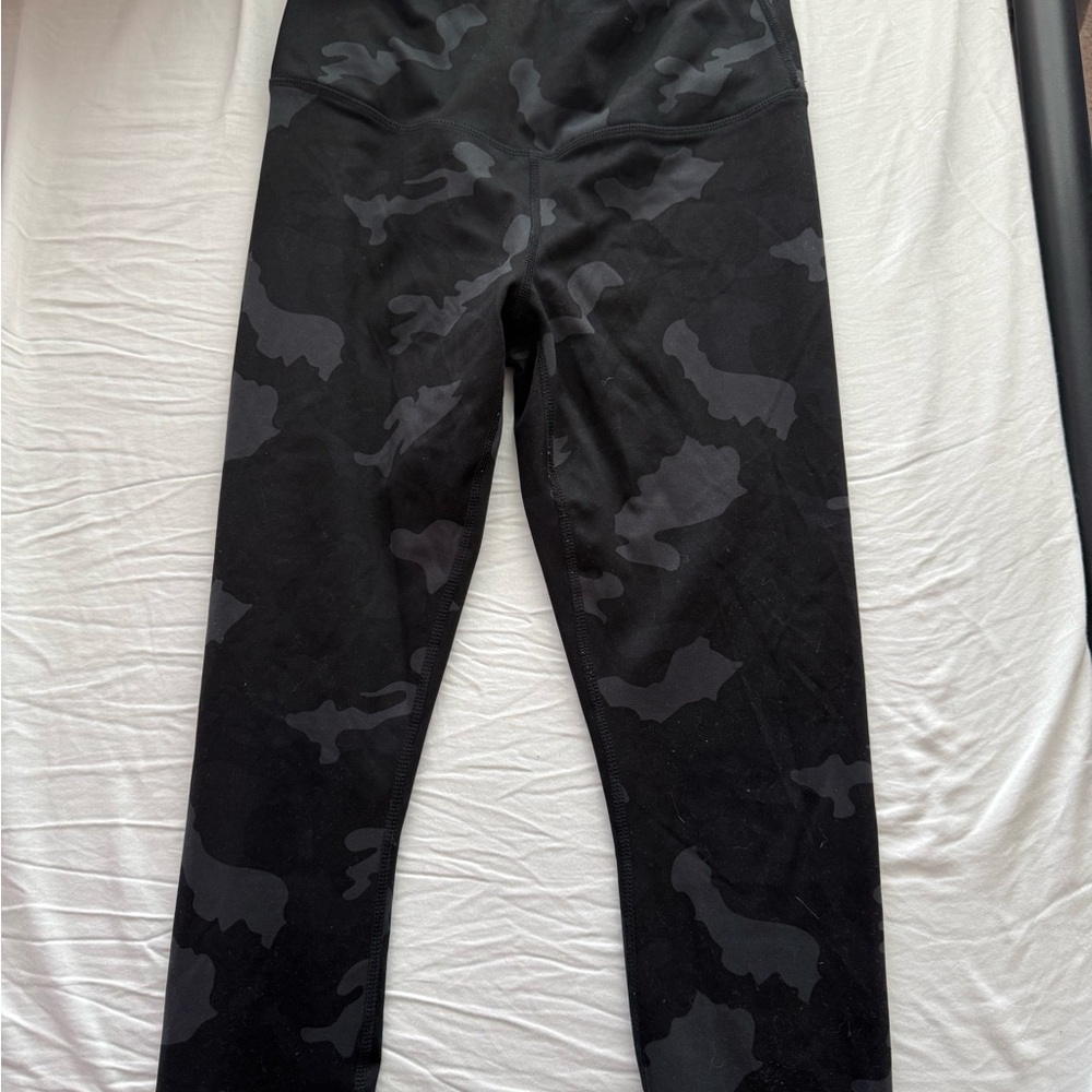 90 Degree By Reflex Black Camouflage Leggings
